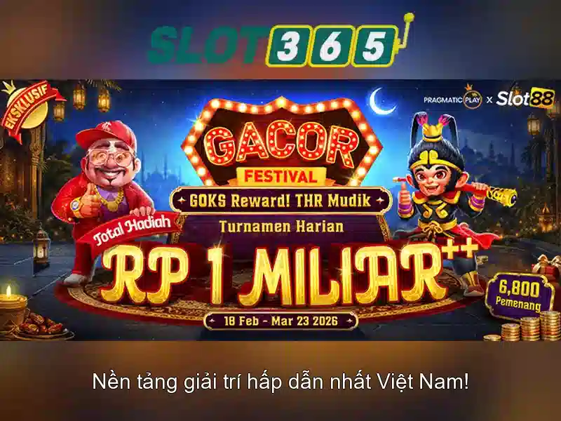 Slot365 - Trải nghiệm slot trực tuyến hàng đầu Giao diện nhà cái hoàn hảo